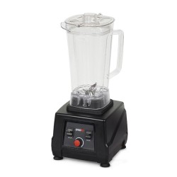 Omake BLE12.E11 Buz Kırıcı Manuel Bar Blender, Şeffaf Kapak, 3 L, 2200 W, Siyah - Omake