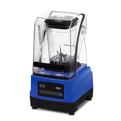 Omake BLE41.E15 Buz Kırıcı Sessiz Dijital Bar Blender, 2 L, 2200 W, Mavi - 1