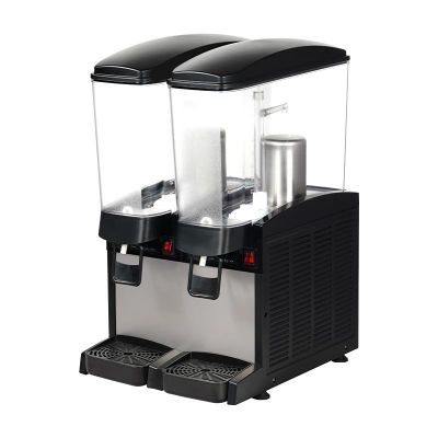 Omake Fıskiyeli Dijital Dikdörtgen Soğuk İçecek Dispenseri, 2x20 L - 1