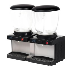 Omake Fıskiyeli Dijital İkili Soğuk İçecek Dispenseri, 2x22 L - Omake