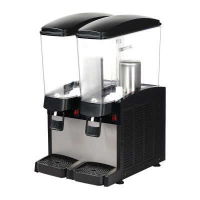 Omake Fıskiyeli Manuel Dikdörtgen Soğuk İçecek Dispenseri, 2x20 L - 1