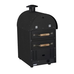 Omake FKM02.N11 Baked Potato Oven, 2 Deck, Gas - Omake