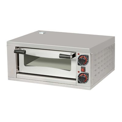 Omake FPZ01.E11 30 cm x 4 Adet Kapasiteli Pizza Fırını, Elektrikli - 1