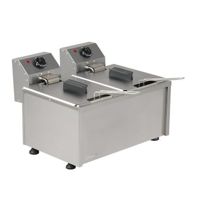 Omake FRT12.E11 Fritöz, 10+10 L, Elektrikli - 1