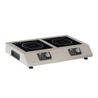 Omake IND11.I25 Cam Yüzeyli İkili İndüksiyon Ocak, 2x2500 W, Elektrikli - 1