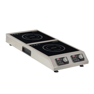 Omake IND21.I25 Cam Yüzeyli Dikey İndüksiyon Ocak, 2x3500 W, Elektrikli - 1