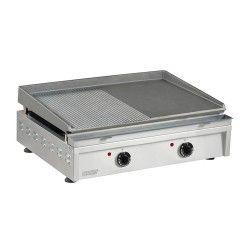 Omake IZG02.E11 Z5F Cast Iron Plate Grill, 60 cm, Electric - Omake