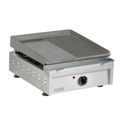 Omake IZG02.E11 Z5F Döküm Pleyt Izgara, 40 cm, Elektrikli - Omake