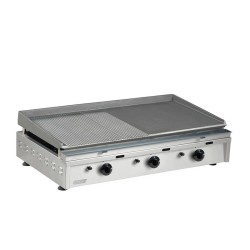 Omake IZG02.N11 Z5F Döküm Pleyt Izgara, 80 cm, Gazlı - Omake