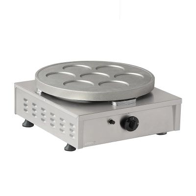 Omake KRP03.N11 7 Bölmeli Tekli Krep Makinesi, Doğalgazlı - 1