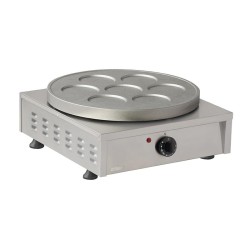 Omake KRP03.E11 Z5F 7 Compartment Flat Single Crepe Maker, Electric - Omake