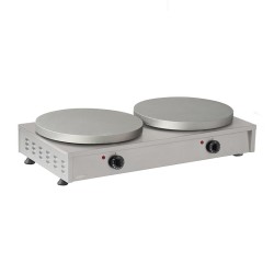 Omake KRP03.E21 Z5F Flat Double Crepe Maker, Electric - Omake