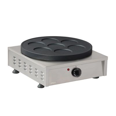 Omake KRP04.E11 Tekli Teflonlu 7 Bölmeli Krep Makinesi, Elektrikli - 1