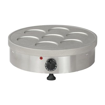 Omake KRP11.E11 Teflonsuz 7 Bölmeli Tekli Krep Makinesi, Elektrikli - 1