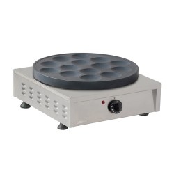 Omake PNK04.E11 Teflon 14 Compartment Single Pancake Maker, Electric - Omake