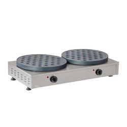 Omake PNK04.E21 Teflon 37 Compartment Double Pancake Maker, Electric - Omake