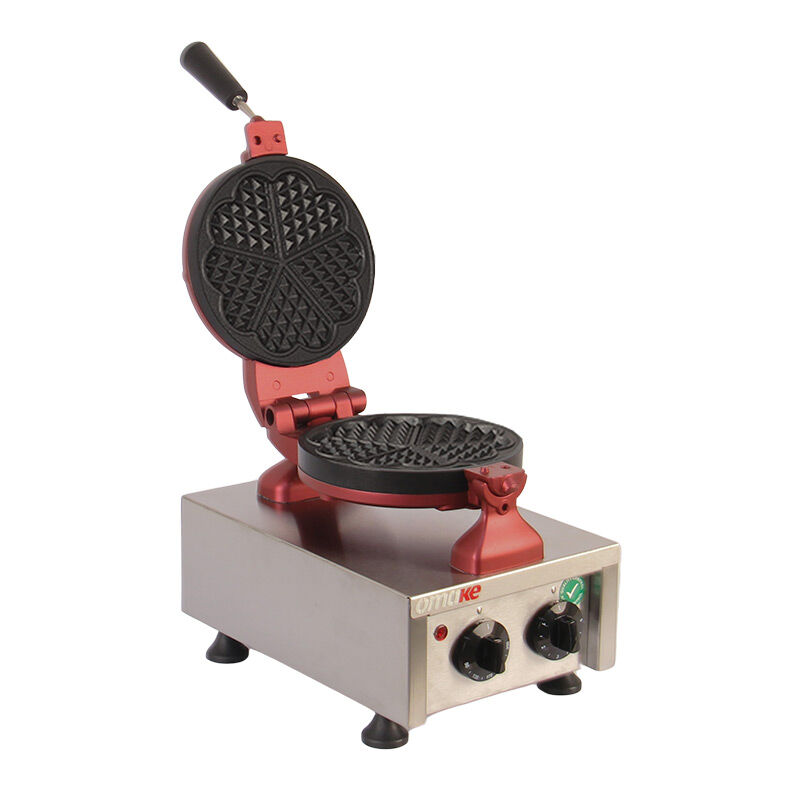 Omake WFL01.E12 Z5F Zamanlayıcılı Çiçek Model Tekli Waffle Makinesi, Elektrikli - Omake