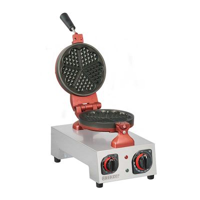 Omake WFL01.E12 Z5F Zamanlayıcılı Çiçek Model Tekli Waffle Makinesi, Elektrikli - 1