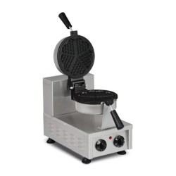 Omake WFL12.E12 Heart Single Waffle Maker with Timer, Electric - 1