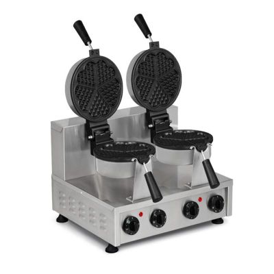 Omake WFL12.E22 Zamanlayıcılı Kalp Çift Waffle Makinesi - 1