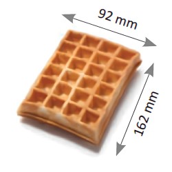 Omake WFL21 Belgian Waffle Mould Set - Omake (1)