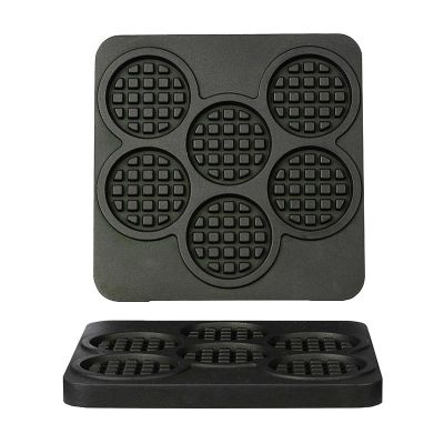 Omake WFL21 Yuvarlak Mini Belçika Waffle Kalıp Takımı - 1