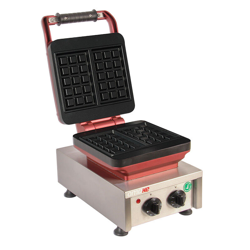 Omake WFL21.E12 Z5F Kare Model Zamanlayıcılı Manuel Waffle Makinesi, Elektrikli - Omake