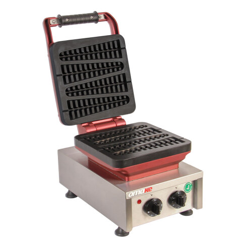 Omake WFL21.E12 Z5F Zamanlayıcılı Çubuk Tekli Waffle Makinesi, Elektrikli - 1