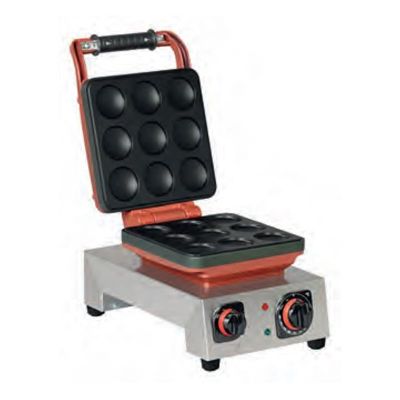 Omake WFL21.E12 Zamanlayıcılı Balls Tekli Waffle Makinesi, Elektrikli - 1