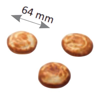 Omake WFL21.E22 Balls İkili Waffle Makinesi, 64 mm, Elektrikli - 2