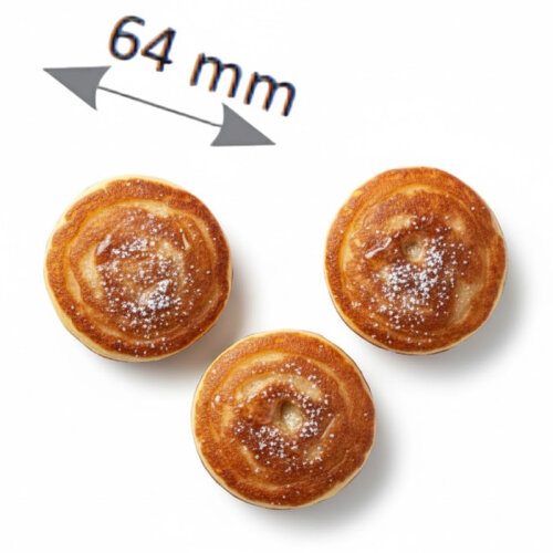 Omake WFL21.E22 Balls İkili Waffle Makinesi, 64 mm, Elektrikli - 2