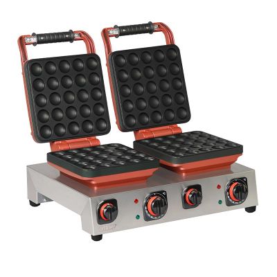 Omake WFL21.E22 Z50 0601 Zamanlayıcılı Mini Top Çiftli Waffle Makinesi, Elektrikli - 1