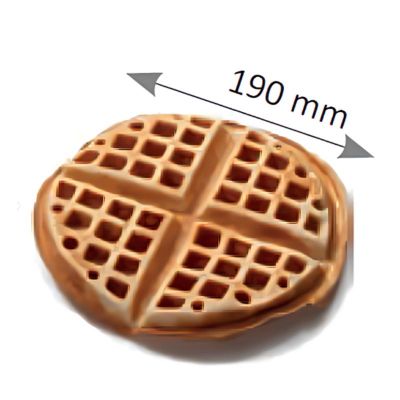 Omake WFL21.E22 Z5F 1201 Zamanlayıcılı Americano Çiftli Waffle Makinesi, Elektrikli - Omake