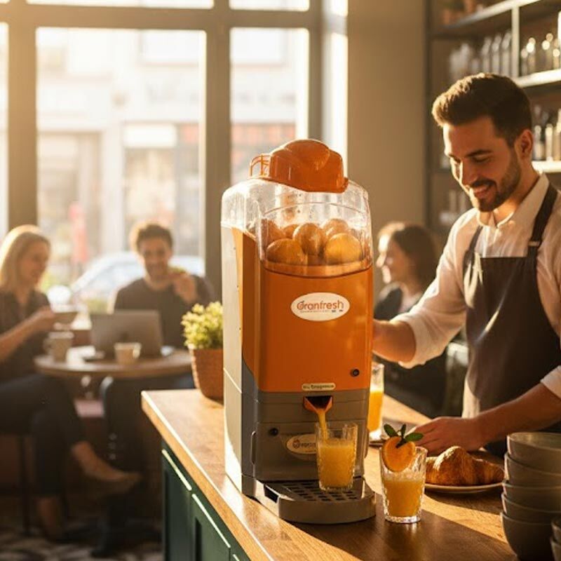 Oranfresh Orangenius Автоматическая соковыжималка для апельсинов - Oranfresh