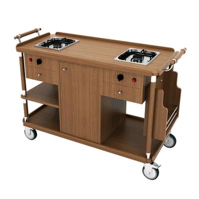 Orsa Flambe Trolley, Double Cooker - Orsa