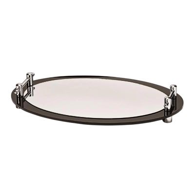 Zicco ZCP-588 Aynaku Oval Teşhir Standı, 60x40 cm - 1