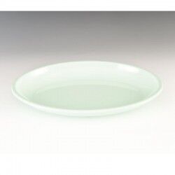 Zicco K-2036 Oval Melamin Teşhir Tabağı, 48x34x5.5 cm, Beyaz - 1