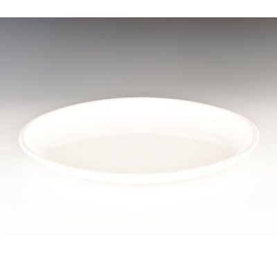 Zicco K-883 Oval Melamin Teşhir Tabağı, 55x39x6 cm, Beyaz - 1
