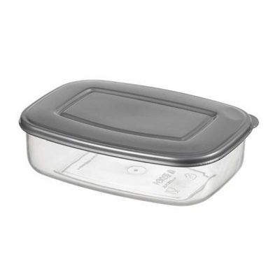 Bora Plastik Oval Saklama Kabı, 0.35 L - 1