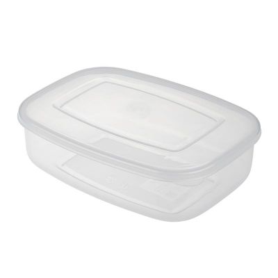 Bora Plastik Oval Saklama Kabı, No: 1, 0.7 L - 1