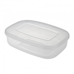 Bora Plastik Oval Saklama Kabı, No: 2, 2.1 L - Bora Plastik