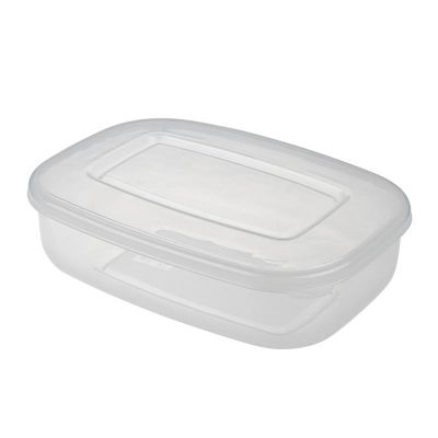 Bora Plastik Oval Saklama Kabı, No: 2, 2.1 L - 1