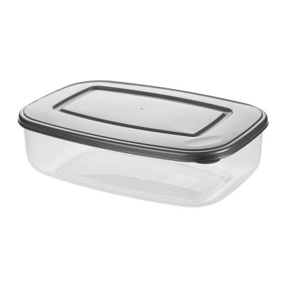 Bora Plastik Saklama Kabı, Oval, No: 4, 2.80 L - 1