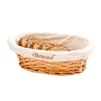 Zicco JN-2517 Oval Ekmek Sepeti, 24x17x7 cm, Açık Renk - 1