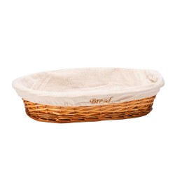 Zicco JN-5540 Dikdörtgen Ekmek Sepeti, 55x40x12 cm, Açık Renk - Zicco