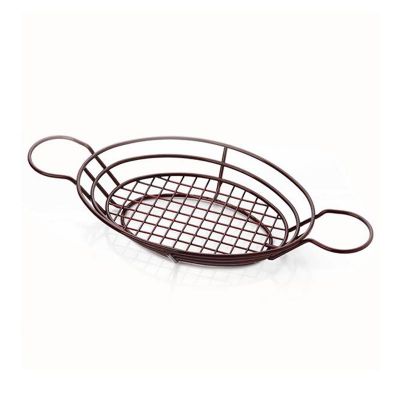 Altınbaşak Oval Sunum Sepeti, 25x18x6 cm - 1