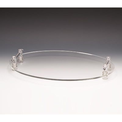 Zicco ZCP-583 Akrilik Oval Teşhir Standı, 60x40 cm - 1