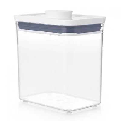 Oxo Pop Container Dikdörtgen Saklama Kabı, 1.6 L - 1