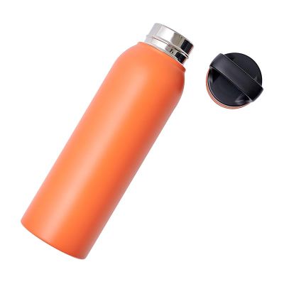 Ozdusk Paslanmaz Çelik Çift Duvarlı Macera Termosu, 630 ml, Turuncu - 3