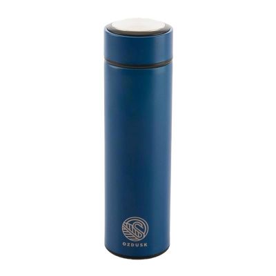 Ozdusk Paslanmaz Çelik Kompakt Termos, 500 ml, Lacivert - 1
